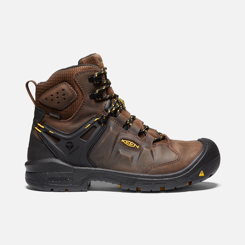 Keen Trekking Bot Erkek Kahverengi - Dover 6" Wp (Carbon-Fiber Toe) - Türkiye TGSY07425